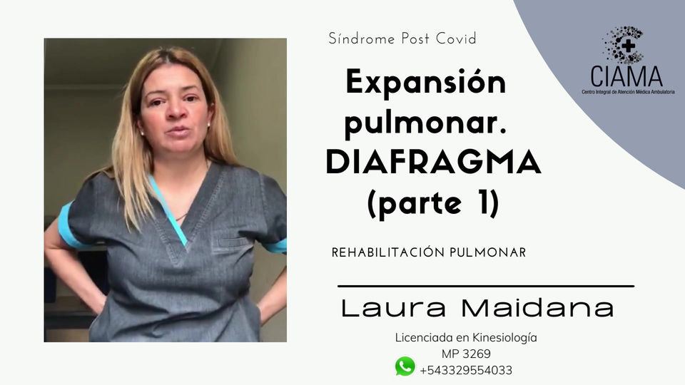 Expansión pulmonar diafragma